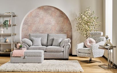 Inspire Westwood Fabric Storage Footstool | Inspire Westwood Sofa Range | ScS