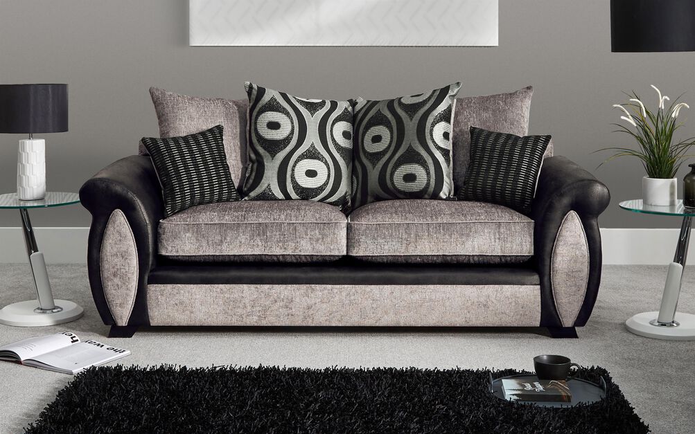 Maddie Fabric 3 Seater Scatter Back Sofa | Maddie Sofa Range | ScS