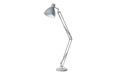 Pikton Cool Grey Large Angled Floor Lamp | Lighting | ScS
