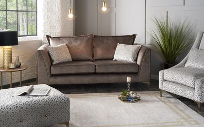 LLB Ilustrious Fabric Fixed Footstool | LLB Illustrious Sofa Range | ScS