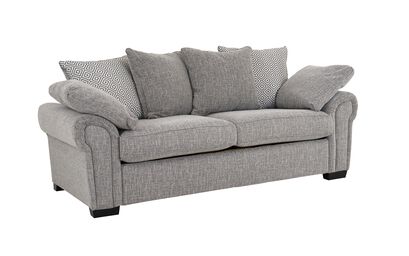 Inspire Westwood Fabric 3 Seater Sofa Scatter Back | Inspire Westwood Sofa Range | ScS