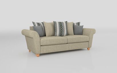 Aurora Fabric 3 Seater Scatter Back Sofa | Aurora Sofa Range | ScS