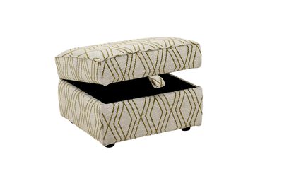 Inspire Hadleigh Fabric Storage Footstool | Hadleigh Sofa Range | ScS