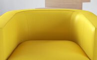 Patrica Swivel Chair, MACADAMIA DENIM BLUE 510 Patrica Swivel Chair | Patrica Sofa Range | ScS