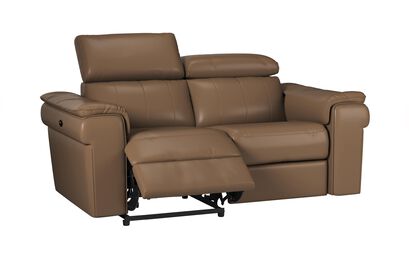 Sisi Italia Angelo Leather 2 Seater Power Recliner Sofa | Angelo Sofa Range | ScS