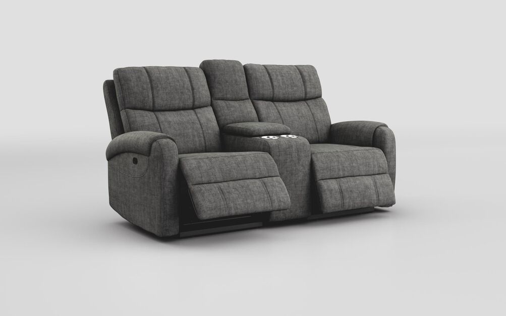 Calisese 2 Seater Manual Recliner with Console | Calisese Sofa Range | ScS