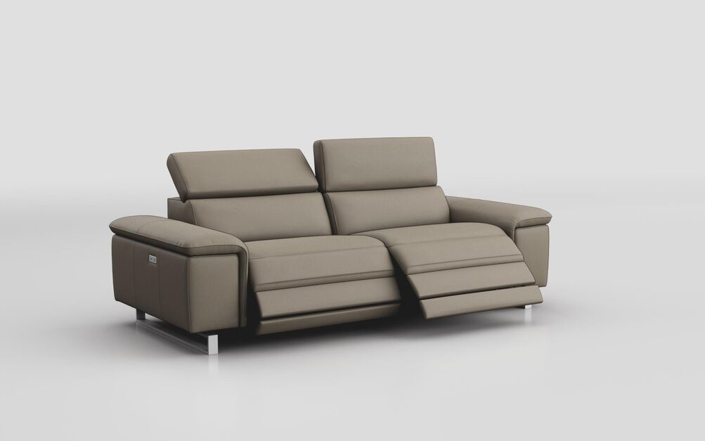 Viserba 4 Seater Power Recliner Sofa with Manual Head Tilt | Viserba Sofa Range | ScS