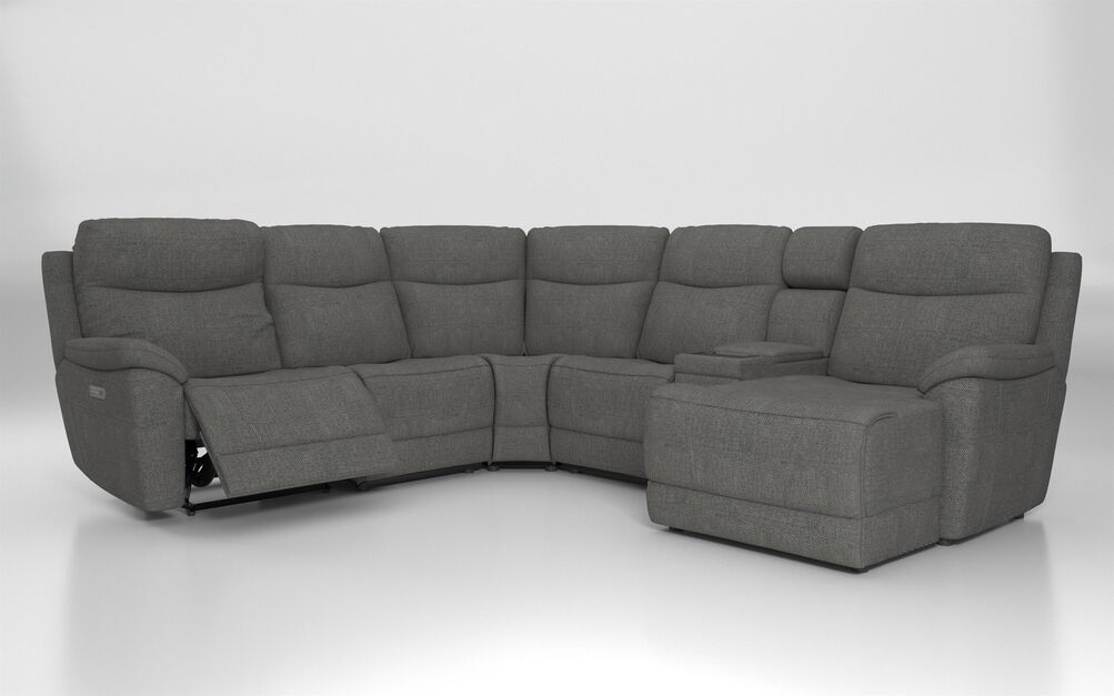 Eldwick 3 Corner 3 Left Hand Facing Power Right Hand Facing Console & Chaise Sofa with Head Tilt & L | Eldwick Sofa Range | ScS