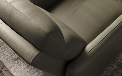Bellaria Push Back Armchair, MACADAMIA-BLACK-910 Bellaria Push Back Armchair | Bellaria Sofa Range | ScS
