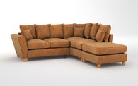 Tenbury 2 Corner 1 Right Hand Facing Chaise Scatter Back Sofa, DALIA YELLOW 130 Tenbury 2 Corner 1 Right Hand Facing Chaise Scatter Back Sofa | Tenbury Sofa Range | ScS