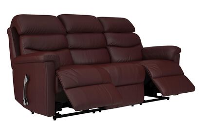 La-Z-Boy Tulsa Leather 3 Seater Manual Recliner Sofa | La-Z-Boy Tulsa Sofa Range | ScS
