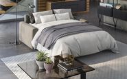 Barete 4 Seater Sofa Bed with Slim Armrest Barete 4 Seater Sofa Bed with Slim Armrest