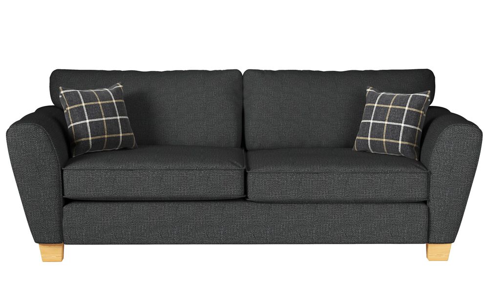 Theo Fabric 4 Seater Standard Back Sofa | Theo Sofa Range | ScS