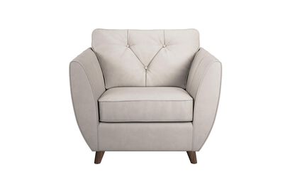 Hoxton Compact Leather Standard Chair | Hoxton Sofa Range | ScS