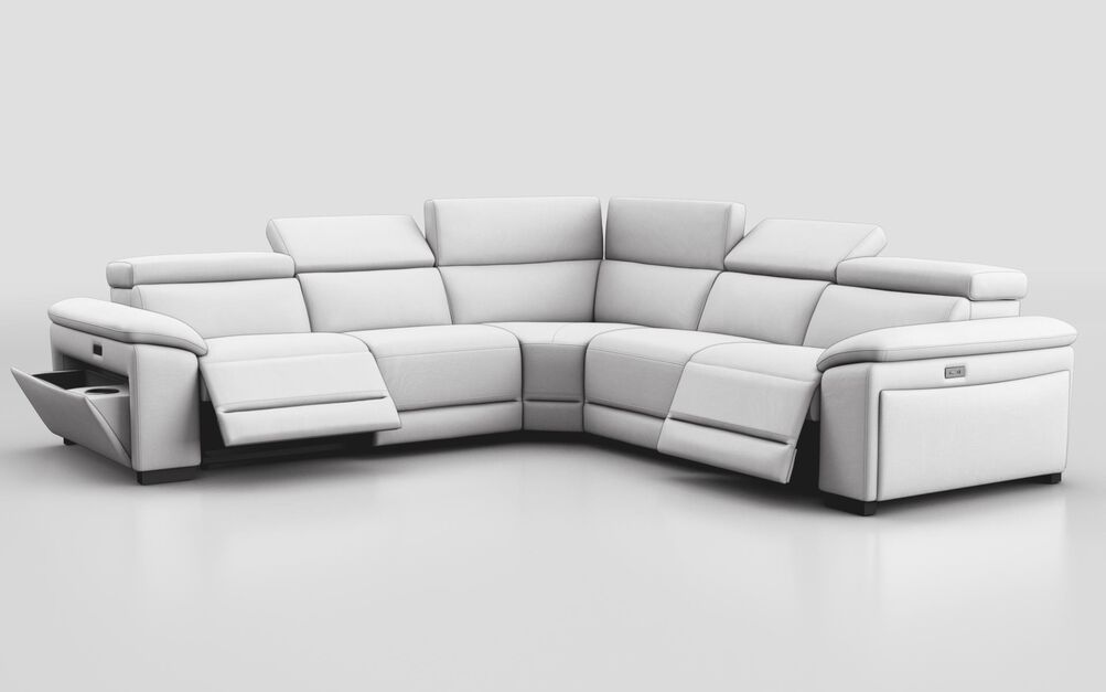 Mesola 3 Corner 3 Power Sofa with Manual Head Tilt | Mesola Sofa Range | ScS