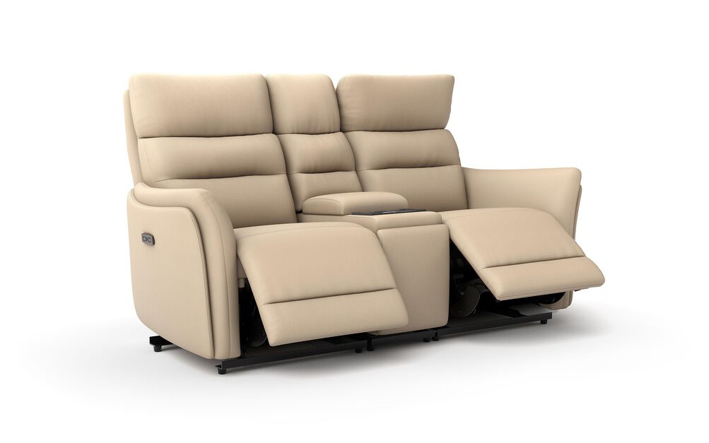 Cleveley 2 Seater Power Recliner with Media Console & Power Head Tilt | Cleveley Sofa Range | ScS