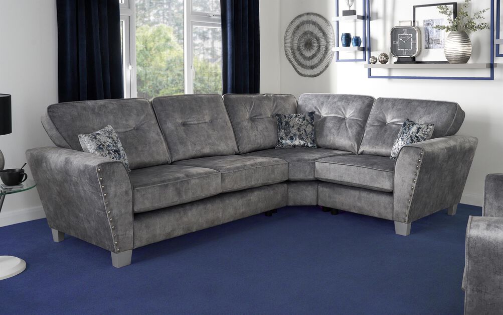 Living Esme Fabric 2 Corner 1 Sofa | Esme Sofa Range | ScS