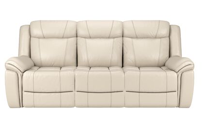 White Leather Sofa Cream, White Leather Sofa Recliners