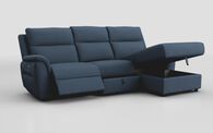 Sogliano 3 Seater Power Recliner Sofa With Drawer & Right Hand Facing Storage Chaise | Sogliano Sofa Range | ScS