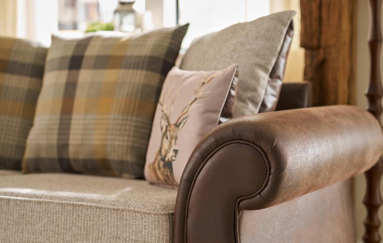 Living Amble Fabric Love Chair Standard Back Living Amble Fabric Love Chair Standard Back