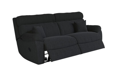 Living Cloud Fabric 3 Seater Manual Recliner Sofa | Cloud Sofa Range | ScS