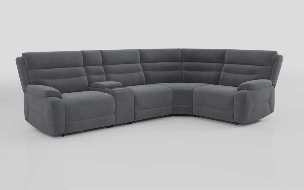 Fenton 3 Corner 1 Sofa with Media Console | Fenton Sofa Range | ScS