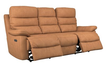 Living Griffin 3 Seater Power Recliner Sofa with Head Tilt & Bluetooth | Griffin Sofa Range | ScS
