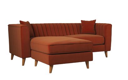 Living Margo Fabric 3 Seater Left Hand Facing Chaise | Margo Sofa Range | ScS
