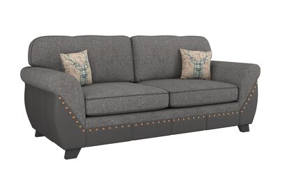 Living Clyde Fabric 3 Seater Sofa Standard Back | Clyde Sofa Range | ScS