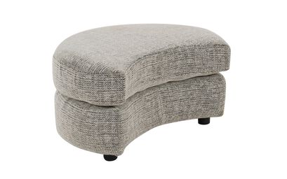 Whisper Fabric Half Moon Footstool | Whisper Sofa Range | ScS