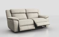 Sarsina 3 Seater Power Recliner Sofa, MACADAMIA-DEEP-GREEN-605 Sarsina 3 Seater Power Recliner Sofa | Sarsina Sofa Range | ScS