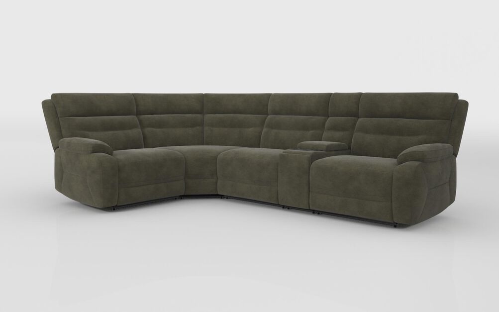 Fenton 1 Corner 3 Sofa with Media Console | Fenton Sofa Range | ScS