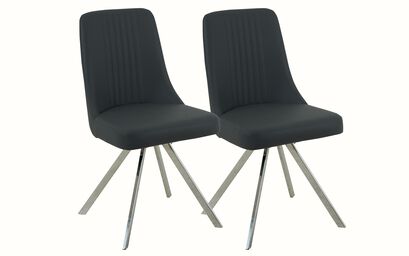 Sisi Italia Sardinia Pair of Upholstered Dining Chairs | Sardinia Furniture Range | ScS