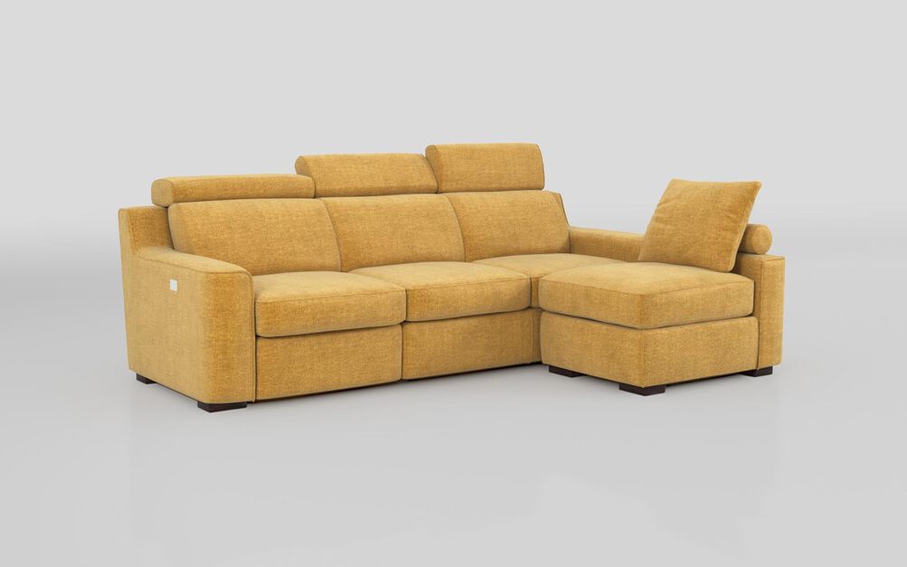 Crostolo 3 Corner 1 Left Hand Facing Power Recliner and Right Hand Facing Chaise Sofa | Crostolo Sofa Range | ScS