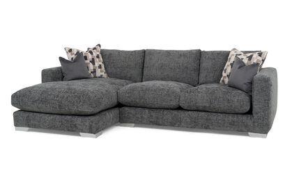 McKellen Fabric 3 Seater Sofa Left Hand Facing Chaise | McKellen Sofa Range | ScS