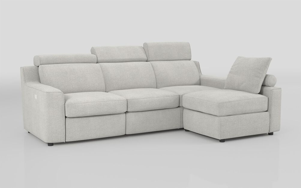 Crostolo 3 Corner 1 Left Hand Facing Power Recliner and Right Hand Facing Chaise Sofa | Crostolo Sofa Range | ScS