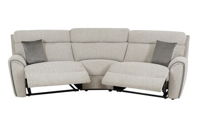 La-Z-Boy Pittsburgh Fabric 4 Seater Curved Manual Recliner Sofa | La-Z-Boy Pittsburgh Sofa Range | ScS