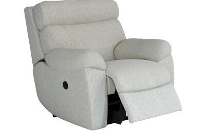 Living Cloud Fabric Power Recliner Chair | Cloud Sofa Range | ScS