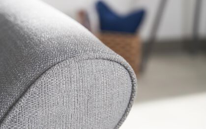 Hugo Fabric 1 Corner 3 Left Hand Facing Chaise Scatter Back Sofa, HILTON COLLECTION GREY 1 Hugo Fabric 1 Corner 3 Left Hand Facing Chaise Scatter Back Sofa | Hugo Sofa Range | ScS