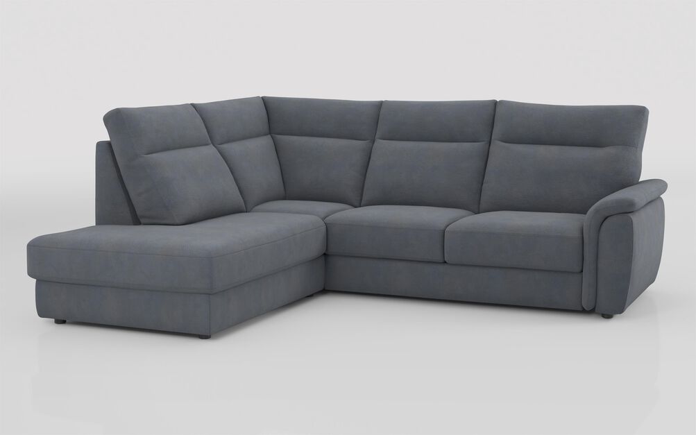 Ginestreto 1 Corner 3 Sofa with Sliding Footrest & Left Hand Facing Storage Lounger | Ginestreto Sofa Range | ScS