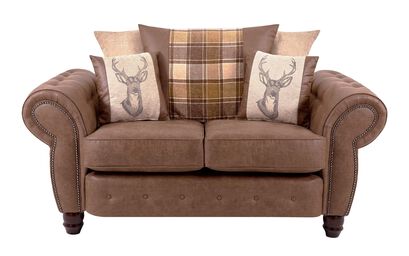 County Fabric 2 Seater Scatter Back Sofa | County Sofa Range | ScS