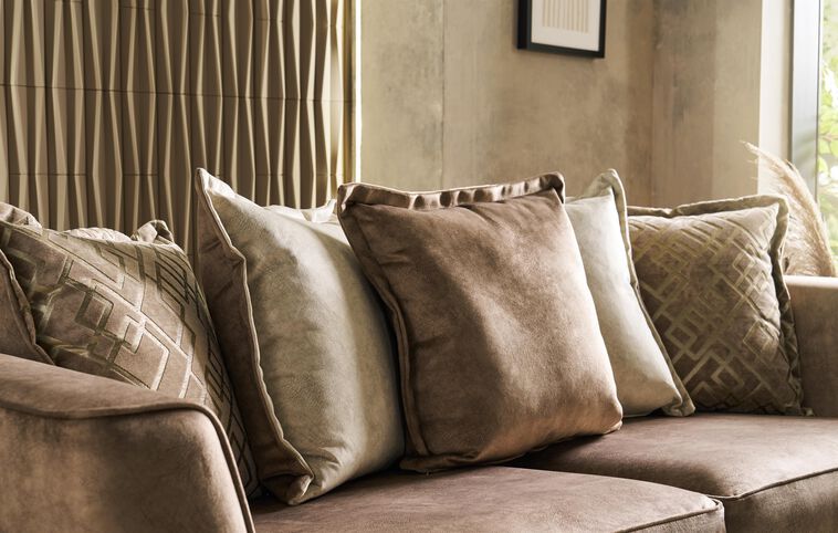 Living Majestic Fabric 2 Seater Sofa Scatter Back Living Majestic Fabric 2 Seater Sofa Scatter Back