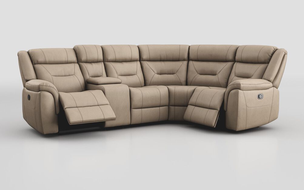Ainsdale 2 Corner 1 Manual Sofa with Console | Ainsdale Sofa Range | ScS