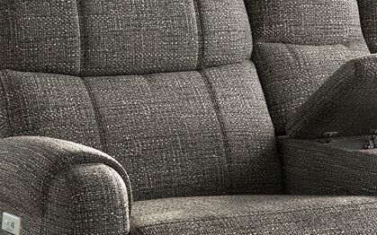 Calisese 2 Seater Power Recliner Sofa, DALIA-ORANGE-230 Calisese 2 Seater Power Recliner Sofa | Calisese Sofa Range | ScS