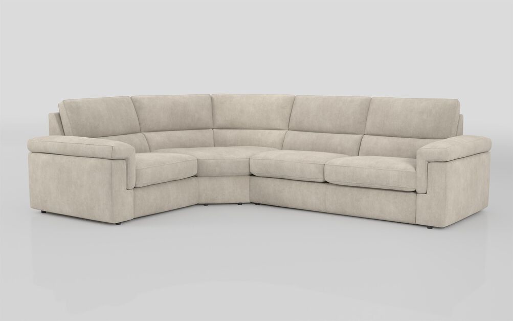 Crociale 1 Corner 3 Sofa Bed with Left Hand Facing Single Power Recliner | Crociale Sofa Range | ScS