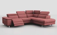 Viserba 3 Corner 2 LHF Power Recliner with Power Head Tilt & RHF Chaise with Manual Head Tilt | Viserba Sofa Range | ScS
