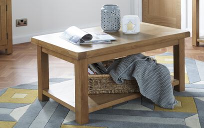 Cruz Coffee Table with Shelf | Cruz Furniture Range | ScS