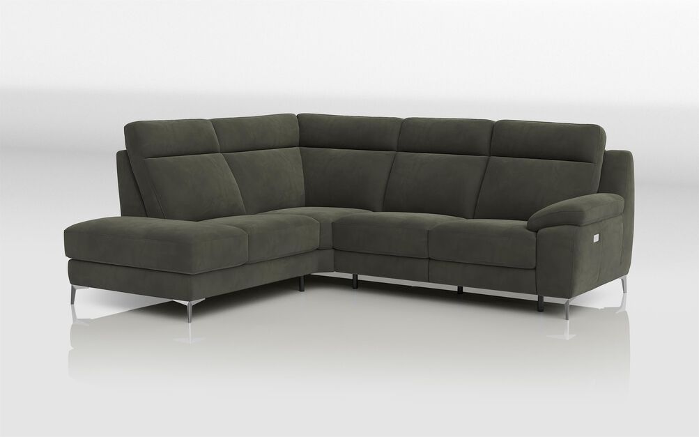 Castagnolo 2 Corner 2 Sofa with Right Hand Facing Power Recliner and Left Hand Facing Chaise | Castagnolo Sofa Range | ScS