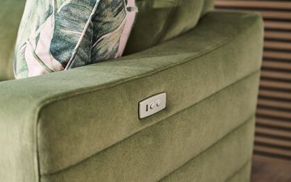 Paradiso Fabric Snuggle Chair, SUAVE COLLECTION TERRACOTTA Paradiso Fabric Snuggle Chair | Paradiso Sofa Range | ScS