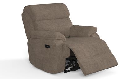 Living Reuben Power Recliner Chair with Head Tilt & Lumbar | Reuben Sofa Range | ScS
